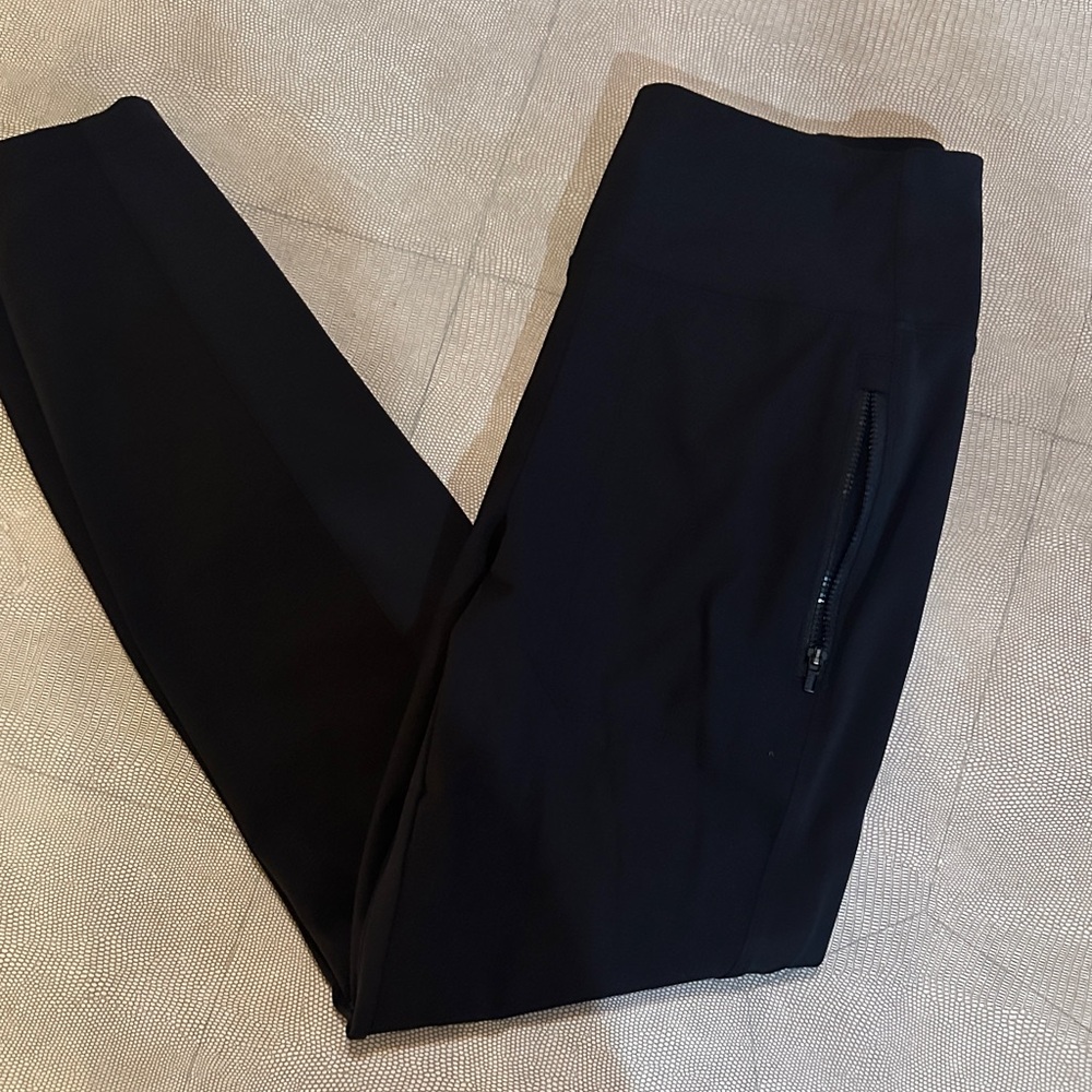 Athleta Black Ankle-Length Pants headland hybrid pants